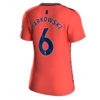Everton James Tarkowski #6 Bortatröja Kvinnor 2023-24 Korta ärmar